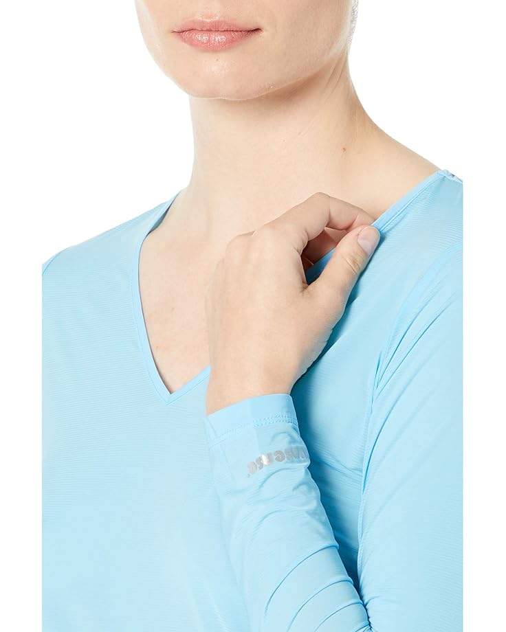 Jamie Sadock Sunsense® 35 SPF Lightweight Long Sleeve V-Neck Layering Top - #3 of 4