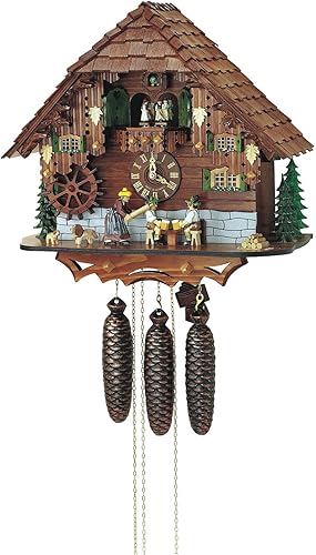 155 Reloj de cuco con cerveza Drinkers Getting Struck over the Head