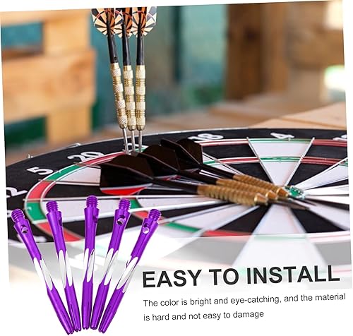 Miniatura 4 de 5 unids Dardos de Dardos de Metal Dardos Estándar Dardos Varilla de Dardos Eje de Juego de Dardos Accesorios Aleación de Aluminio Rojo Set Dardos