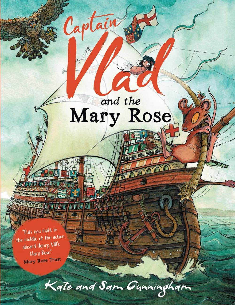 Captain Vlad and the Mary Rose by Kate Cunningham PAPERBACK 9781913338237