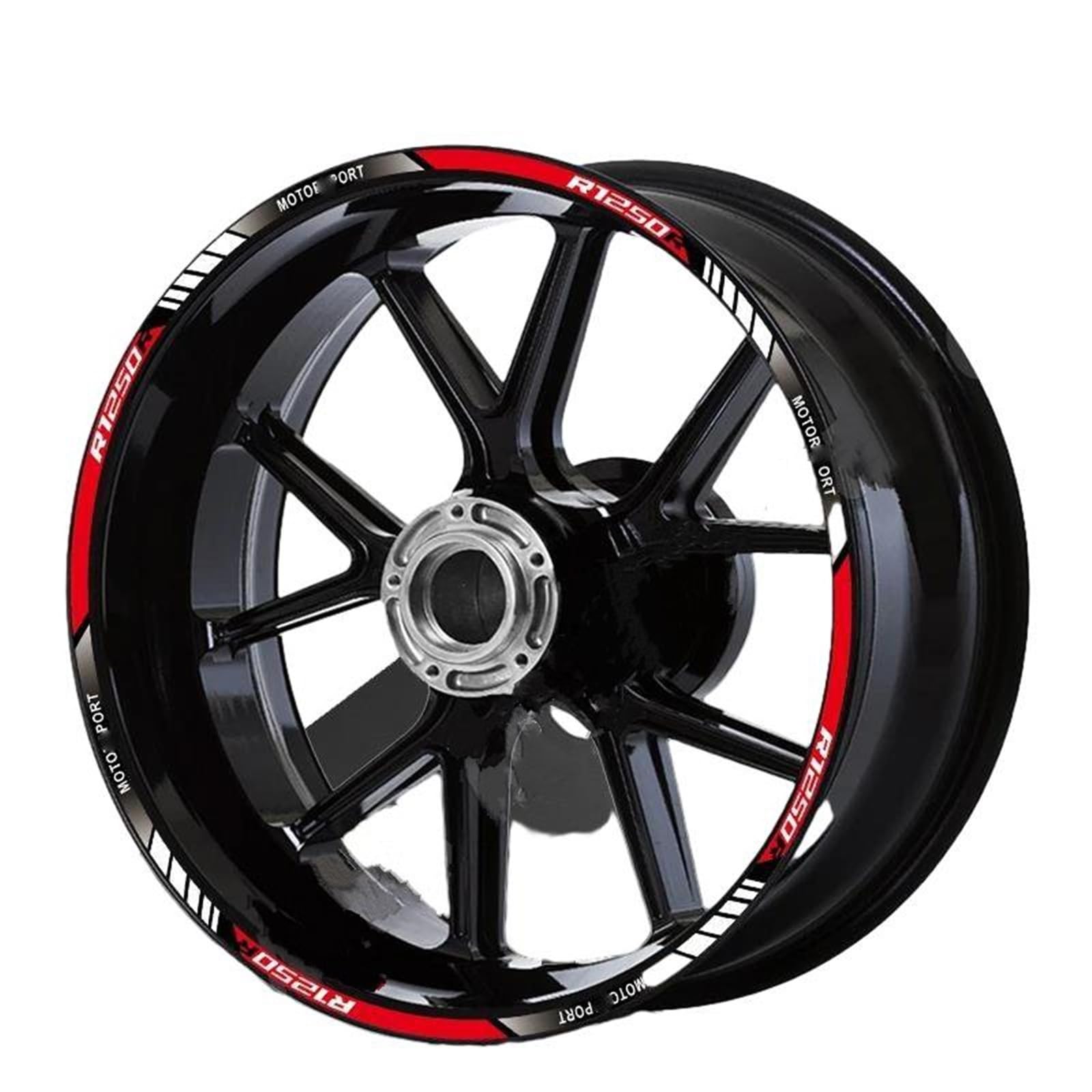 Applique for R1250R R1250RS R1250RT Motorcycle Wheel Rim Sticker Reflective Hub Stripe Tape Waterproof Decal(3)