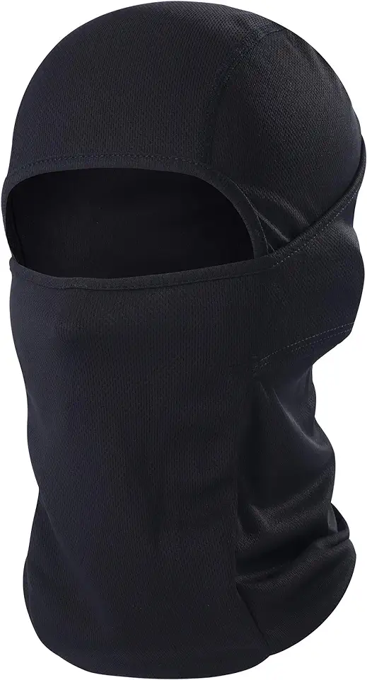 Máscara facial Balaclava ajustável à prova de vento com proteção UV