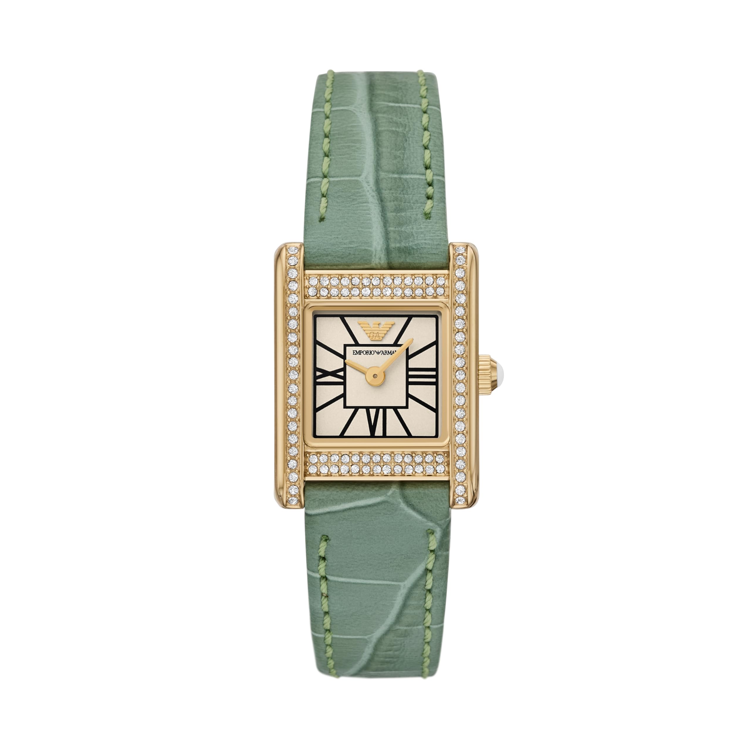 Two-Hand Rectangular Women's Watch; Dress Watch for Women