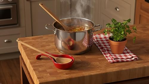 Vista 40 de Reston Lloyd - Reposa cuchara - Colección Calypso Basics, Blanco