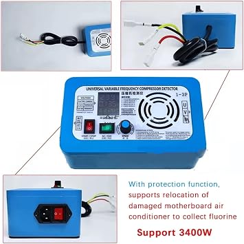 Refrigerator Compressor Inverter Board Tester Pulse Solenoid Valve Inverter Refrigerator Test Tool(1-3HP)