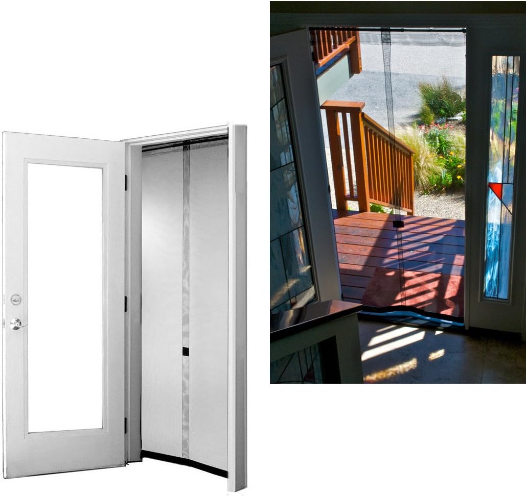 Portable and Reversible Screen Door (80" by 64")