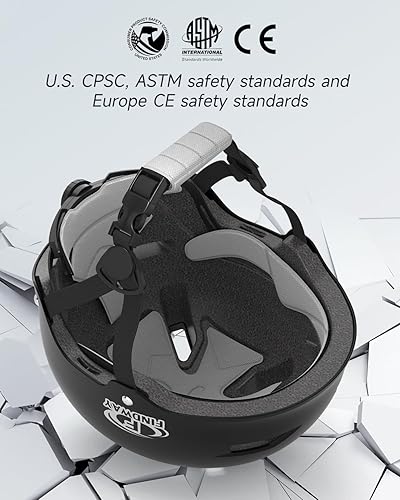 Miniatura 2 de Findway Pro Skateboard Helmet [Safety Certified] Two Removable Liners Bike Helmet for Kids Youth & Adults for Skate, Scooter, Commuter, Longboard &