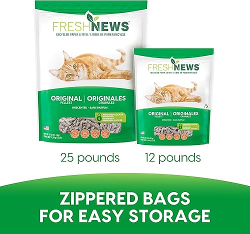 Miniatura 7 de Bolsas de papel para aserrín para gatos Fresh News.