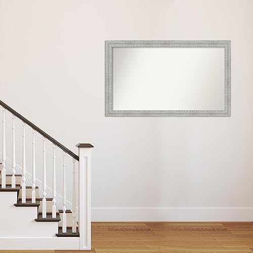 Miniatura 4 de Amanti Art Espejo personalizado, espejo de baño rústico lavado, espejo de pared o espejo de tocador de baño sobre el fregadero (29.5 x 48.5