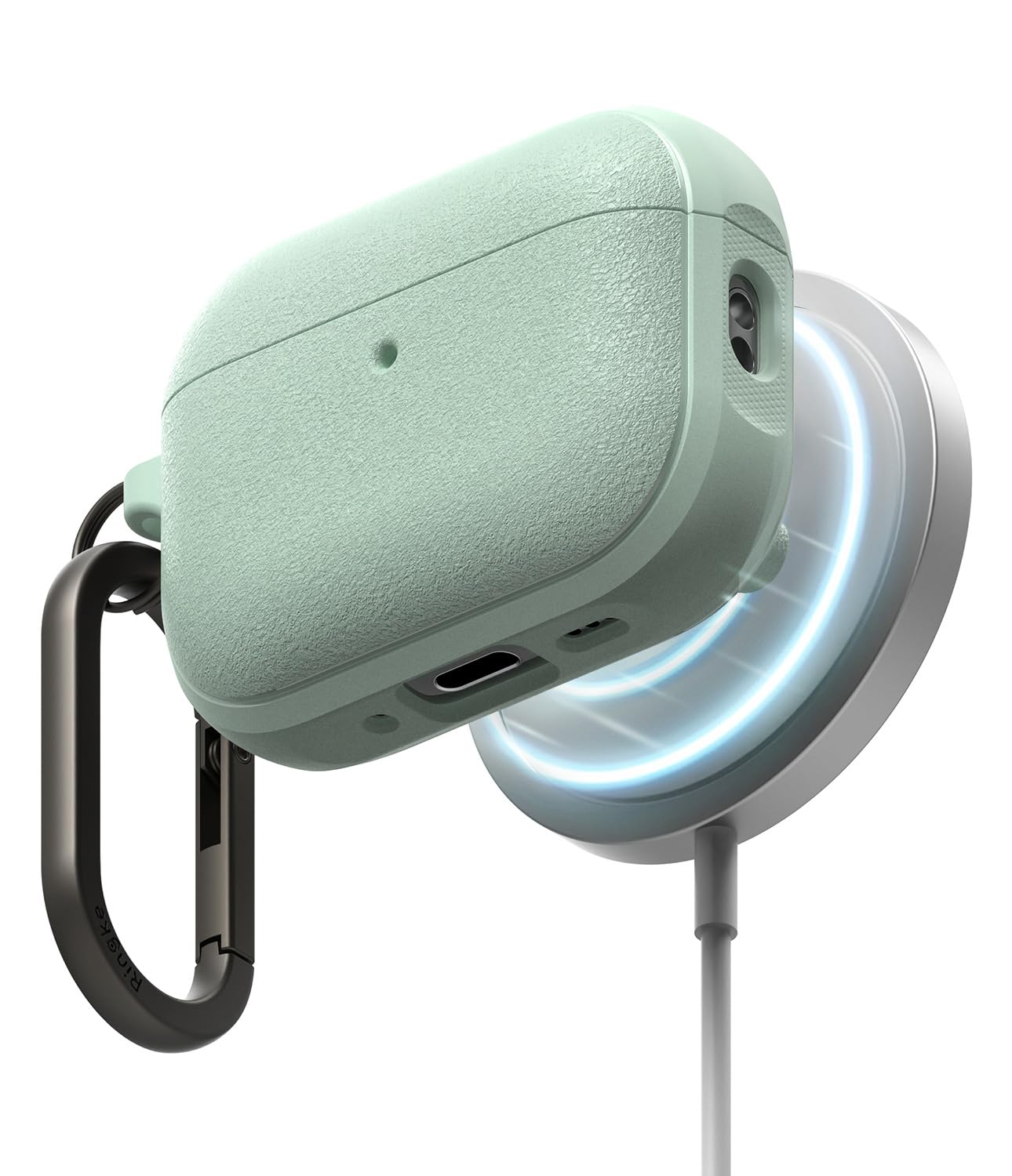 Airpods 3ケース ワイヤレス充電 対応 カラビナ付　ミリタリー・グリーン Amazon | 【Ringke】AirPods Pro 3 用 ケース TPU+マグネット 第3世代