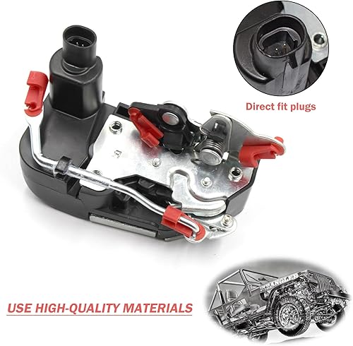 Miniatura 2 de Actuador de bloqueo de puerta trasera derecha compatible con Jeep Cherokee 1997-2001 reemplaza # 55235202AC