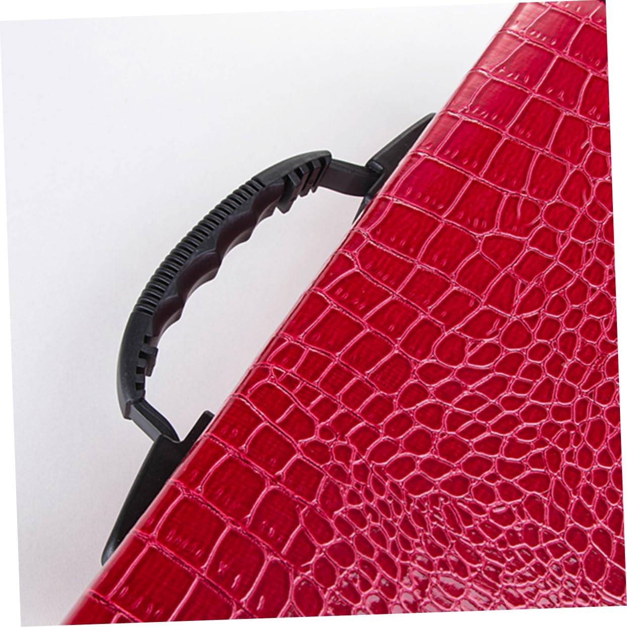 CD Storage Bag 400 Capacity Large PU Zipper Holder Crocodile Pattern 2 Pcs CD/DVD Organizer for Home and Travel