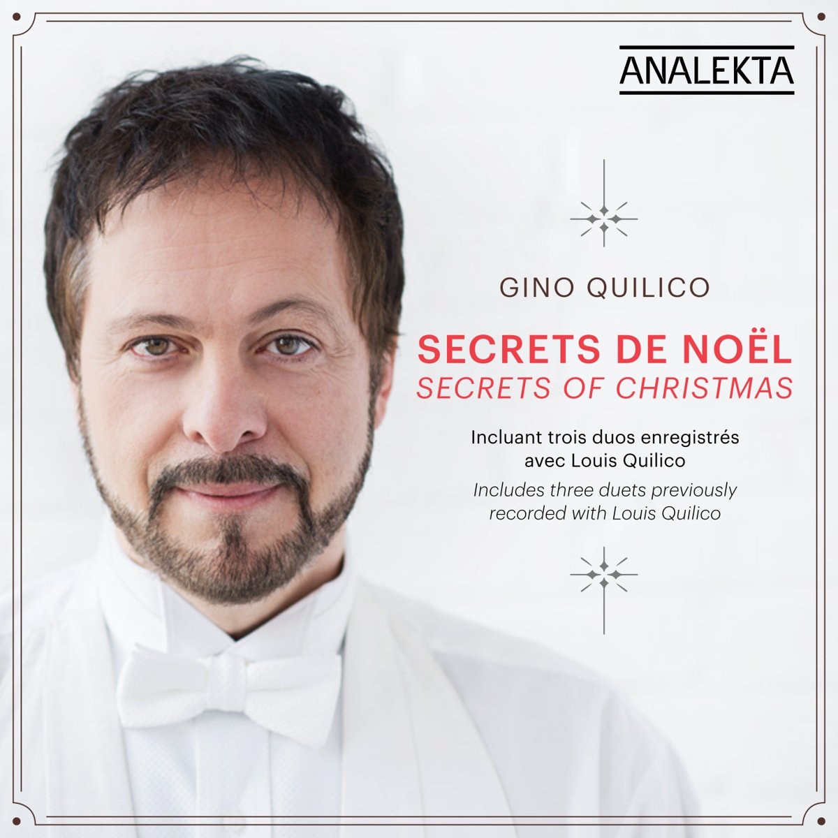 Secrets Of Christmas [Audio CD] Quilico, Gino; Irving Berlin; César Franck; Franz Schubert; Saint Alfonso Liguori; Placide Cappeau; Sammy Cahn; Jimmy Van Heusen; Pietro Yon; Enzo De Rosa and Paul Oxley
