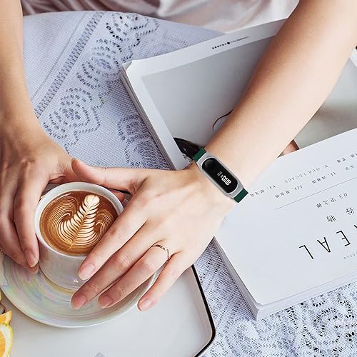 Miniatura 8 de Correa trenzada para reloj Mi 6, correas elásticas de nailon para reloj, ajustable, trenzadas, correa deportiva de repuesto para hombres y mujeres,