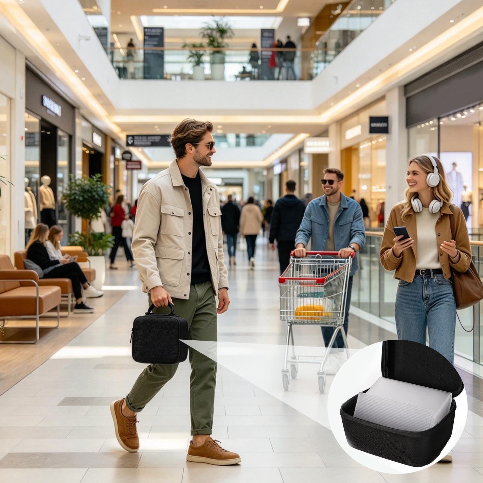 Rehausseurs Vitrine 24 Pièces de Chevalets pour Collection avec Sac de