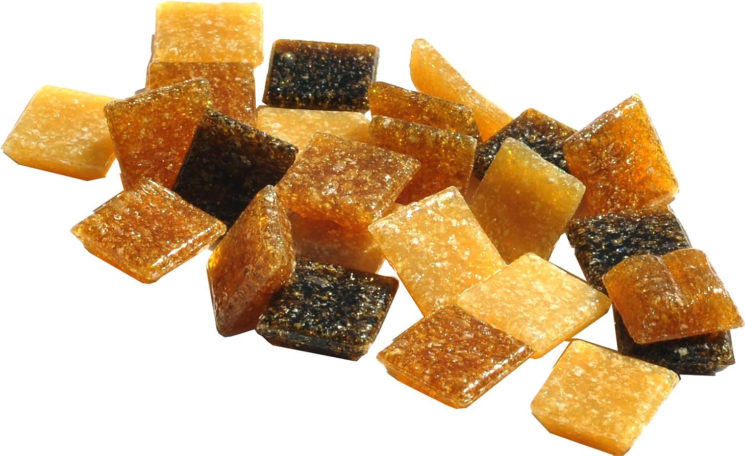 Mosaic Mercantile Minimix Earthtones Glass Tile, 3-Pound