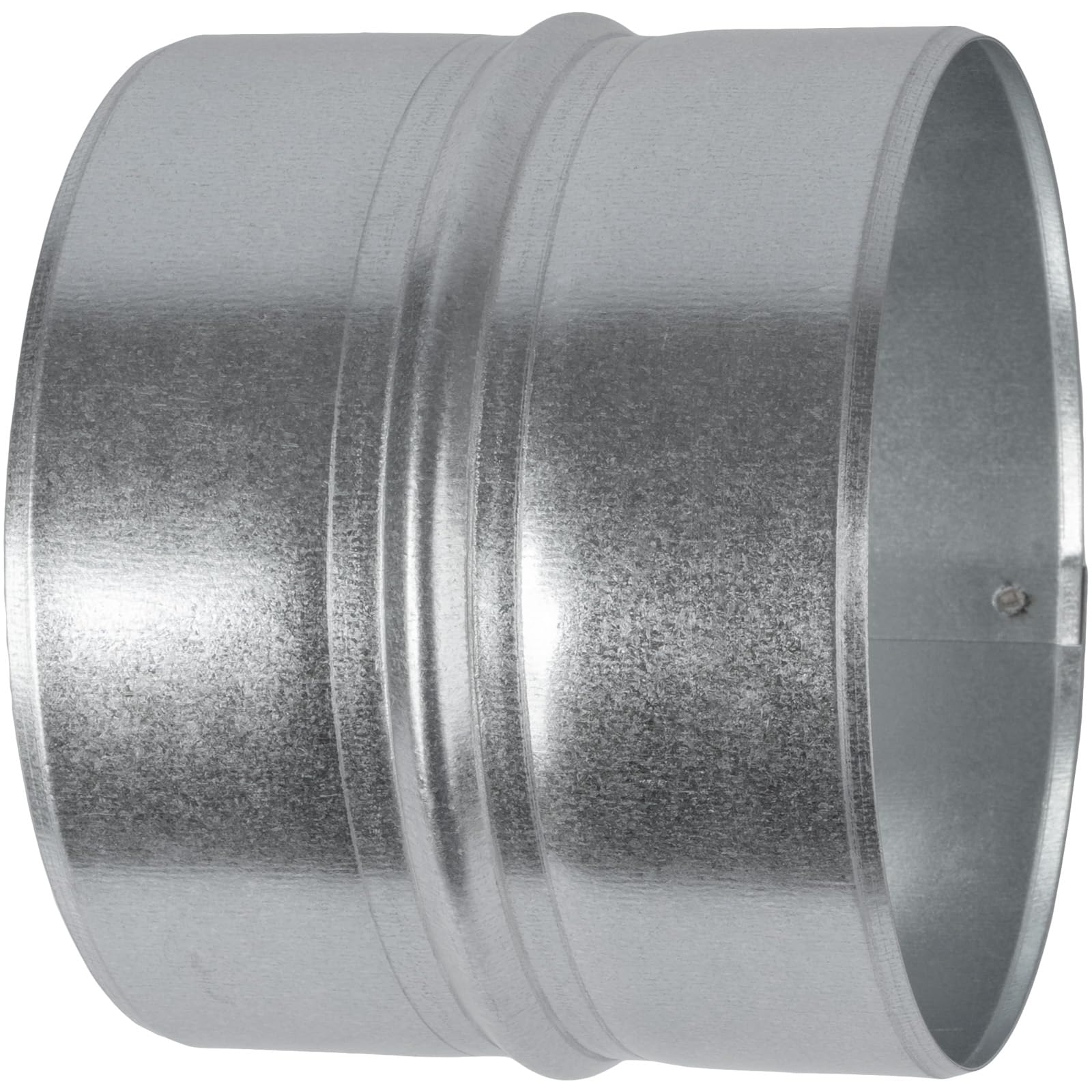 5'' Inch Galvanised Steel - Metal Duct Connector, Straight Pipe Coupler