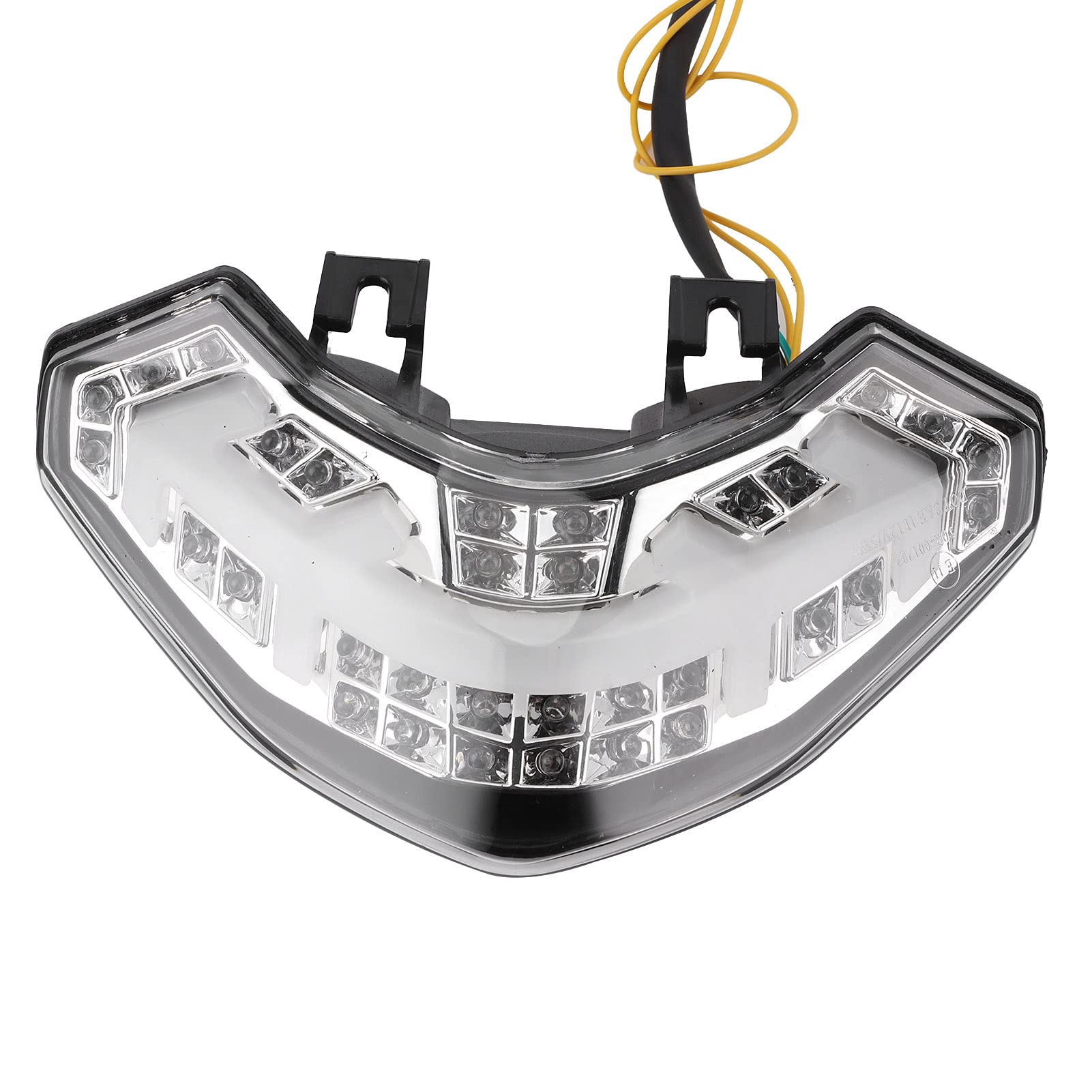 Fanale posteriore del motociclo Fanale posteriore della lampada Indicatori di direzione, gruppo fanale posteriore in plastica in PVC adatto per DUCATI Multistrada 1200/1200S 2010-2014