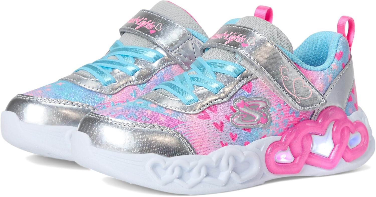 Skechers Girls Infinite Heart Lights