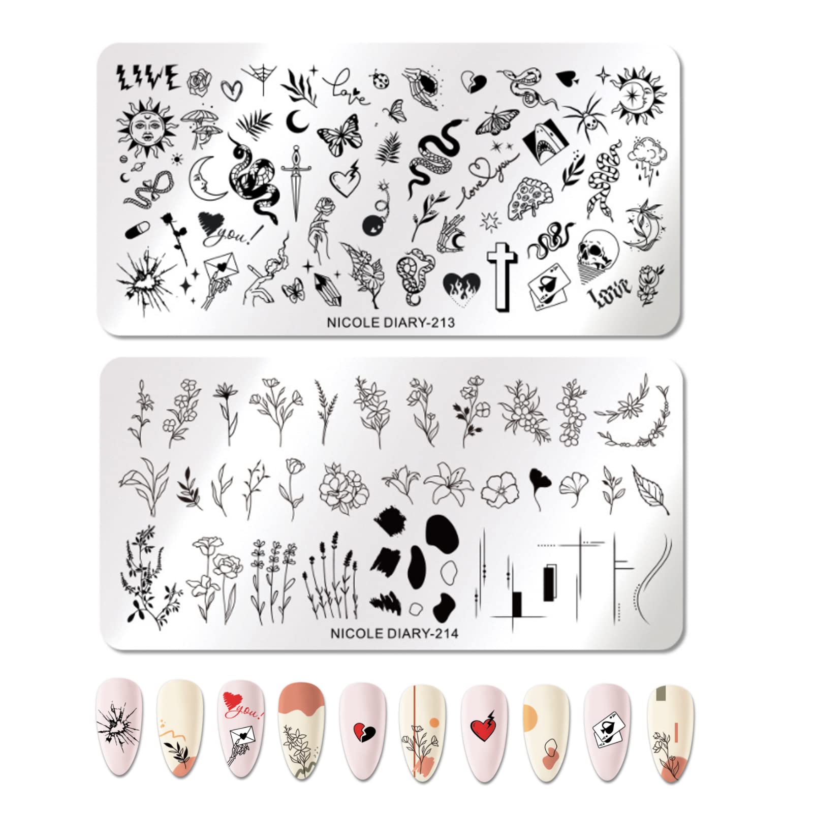 Nail Stamping Plates