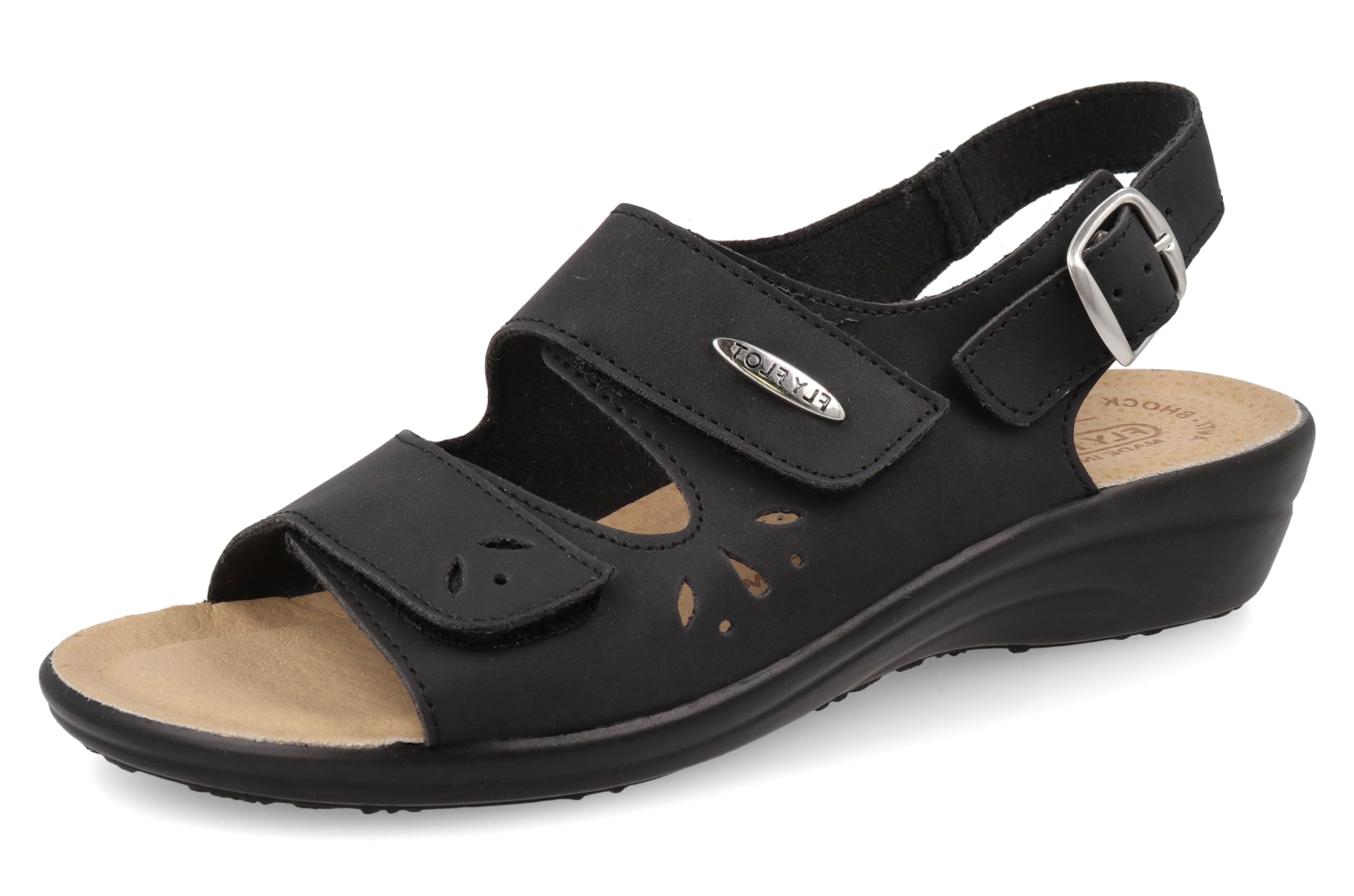 Ciabatte Donna Invernali Fly Flot - Stampa Pitonata, Sottopiede Antishock, Suola Piumatec 5cm - Foto 3