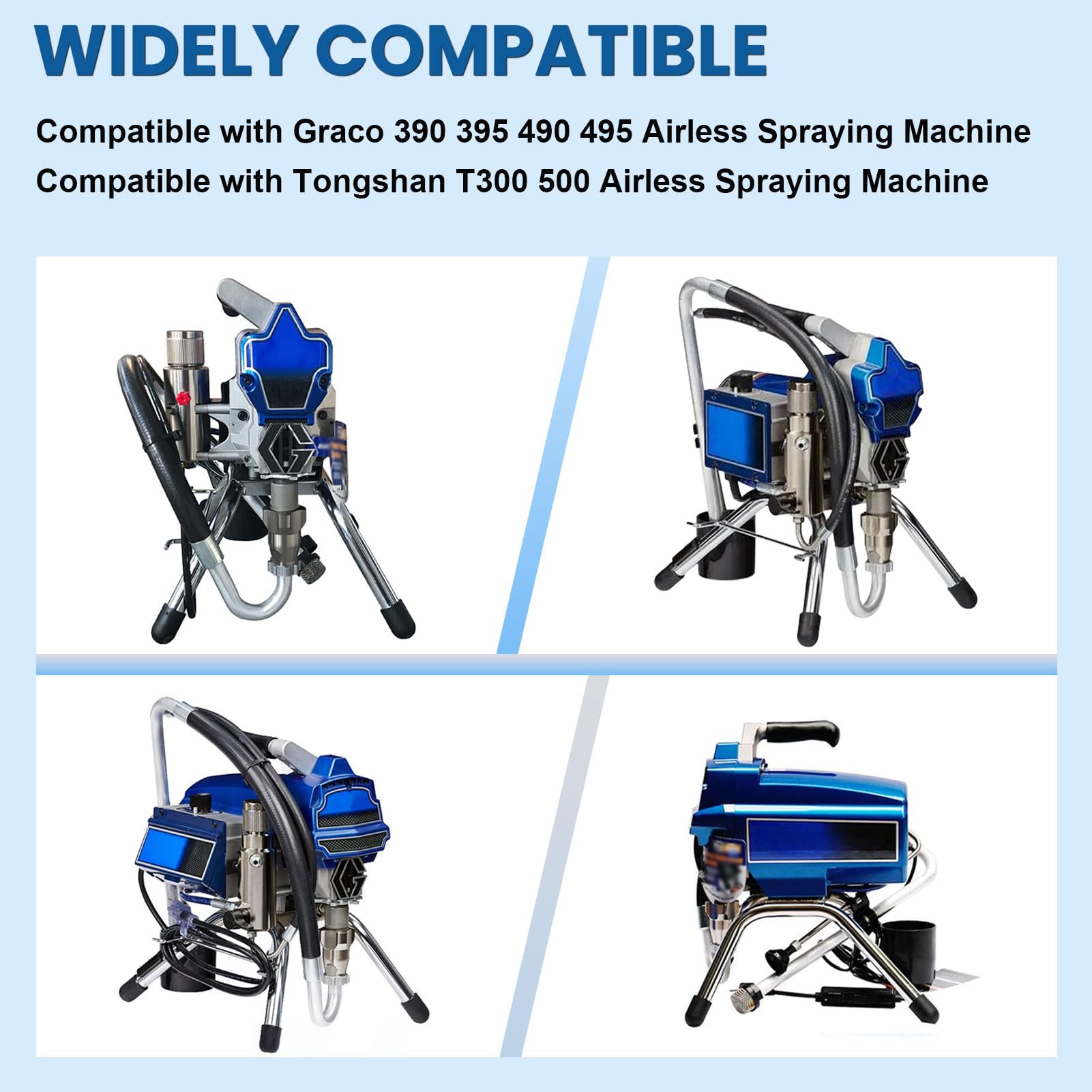 2025 Upgraded Stainless Steel Suction & Reflux Line Set For Titan 440 450 Airless Sprayer - Includes 2 Filters - View #4