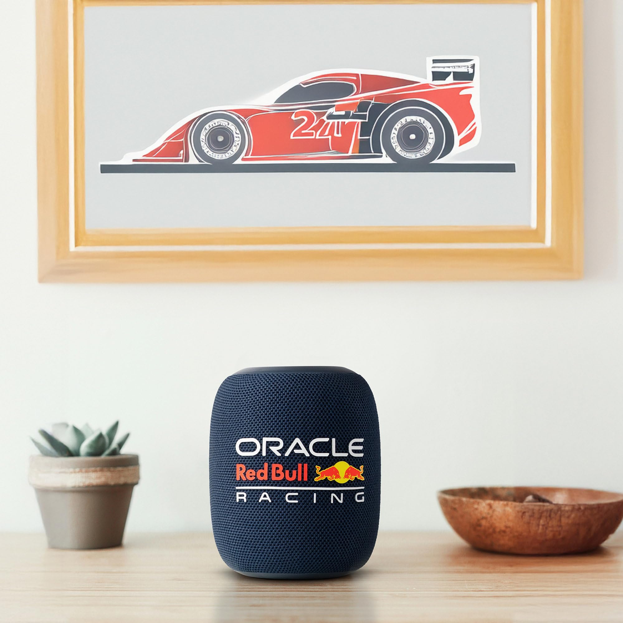 ORACLE Red Bull RACING Altoparlante Bluetooth - Altoparlante Bluetooth compatto con illuminazione a LED, potenza massima 5W, USB e vero wireless