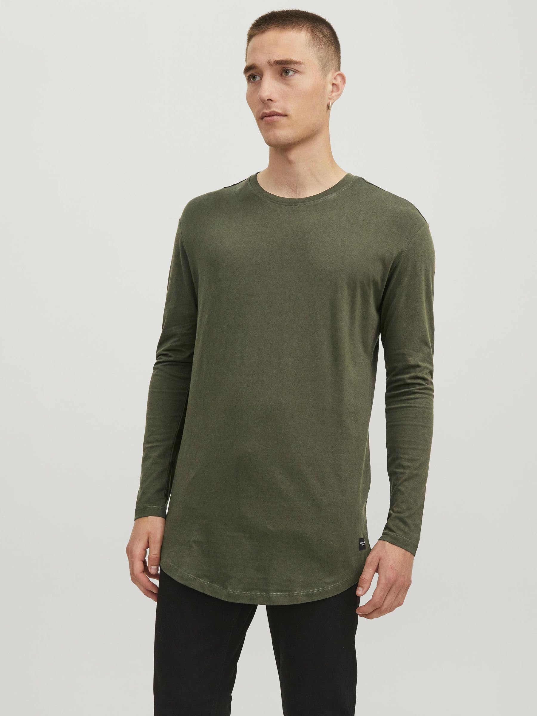 JACK & JONES T-Shirt Plain O-Neck T-Shirt