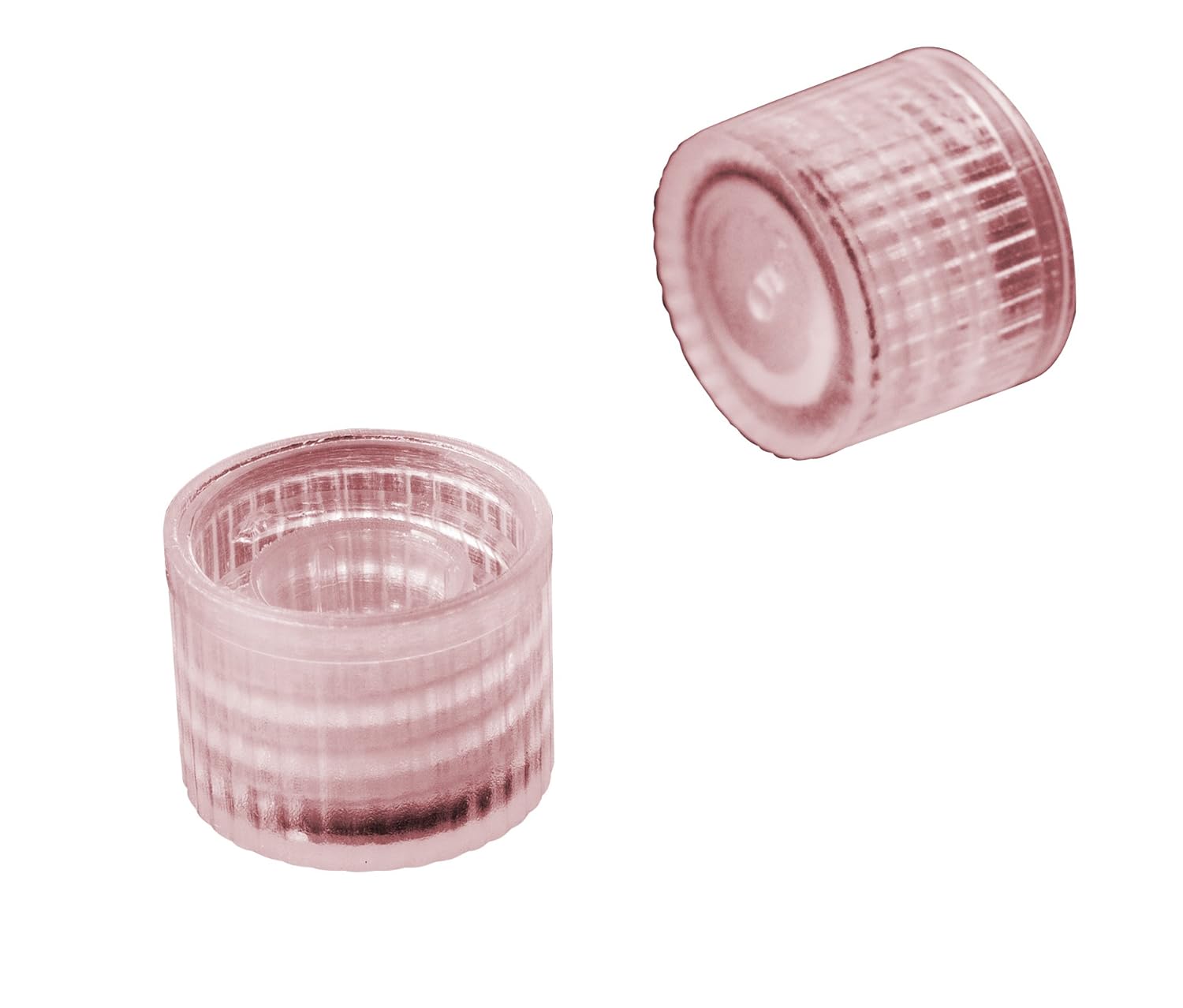 Biologix Clear Caps for Screw Cap Microtubes (O-Ring), 500Caps/Pack