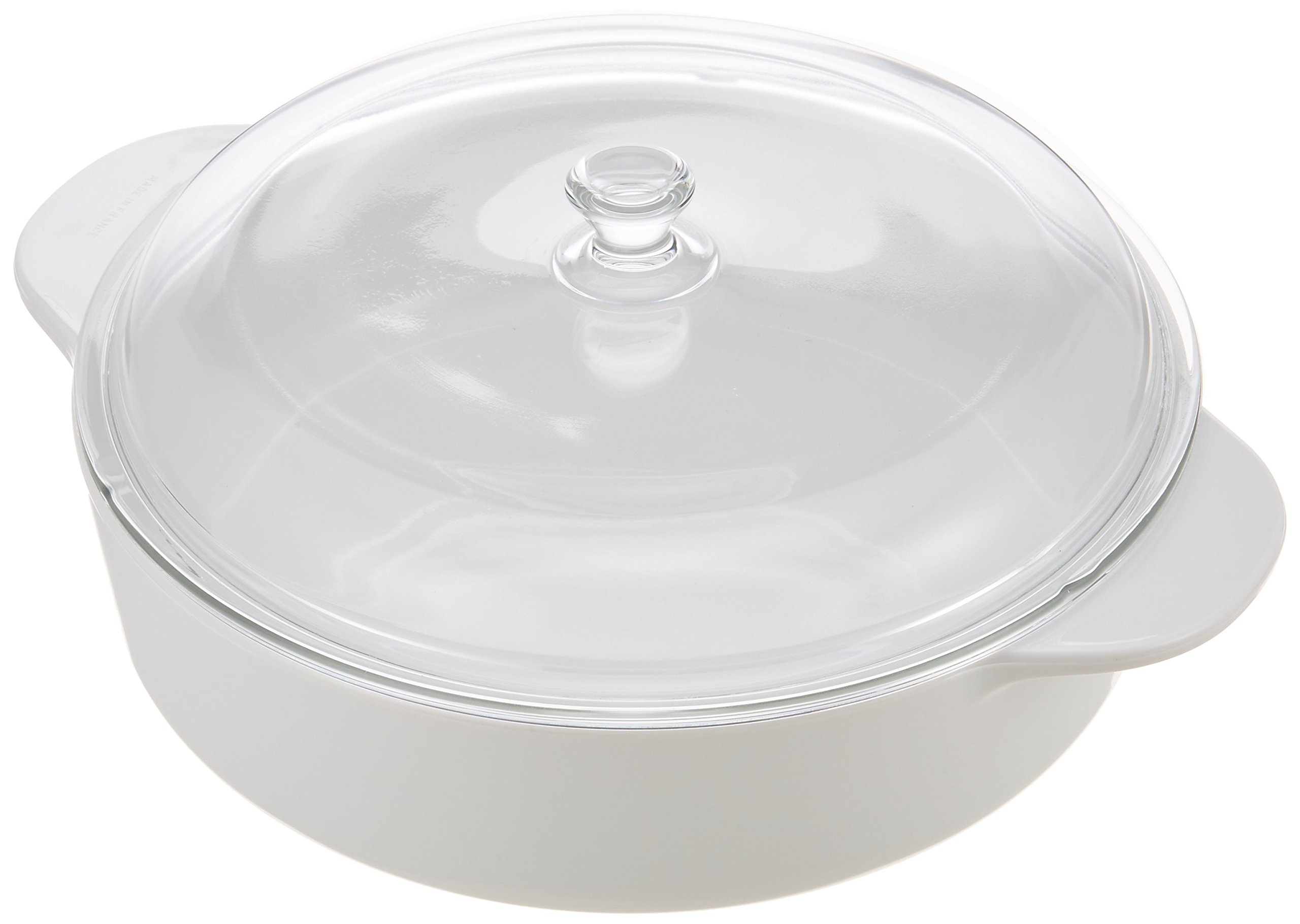 Luminarc.ヴィトロホワイト、キャセロールポット2.3L.IH Amazon｜リュミナルク 鍋 VITRO キャセロールポット 2.3L IH H6542IH