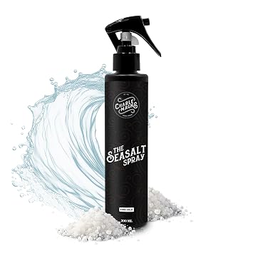 Charlemagne Sea Salt Spray for Men - Firm Hold, 6.76 fl oz/200ml | Pack of 1, Mediterranean Breeze - Hair Spray for Texture, Volume, Curls & Hold - Matte Finish Beachy Hair for Men & Women