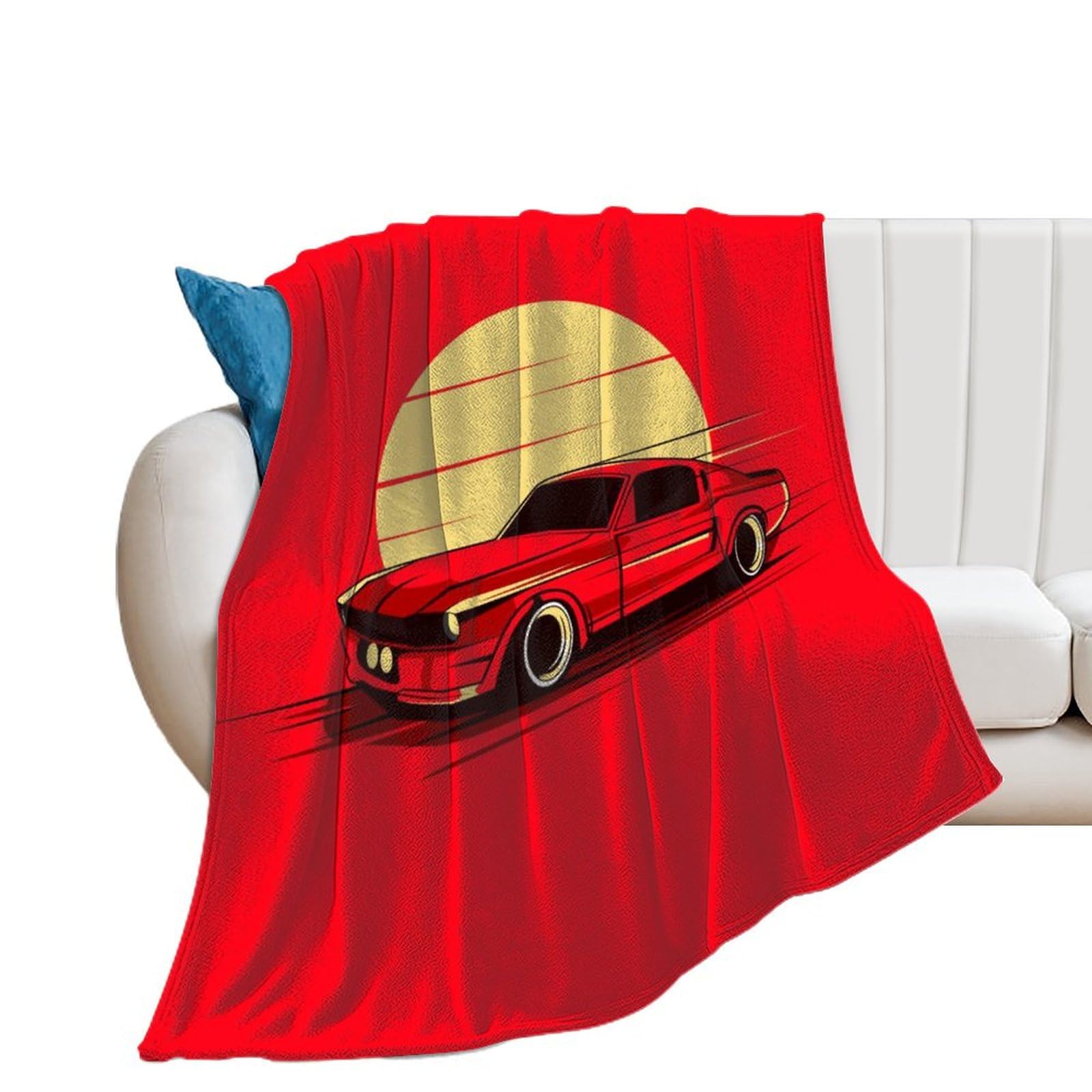Couverture en flanelle voiture crépusculaire protection thermique canapé