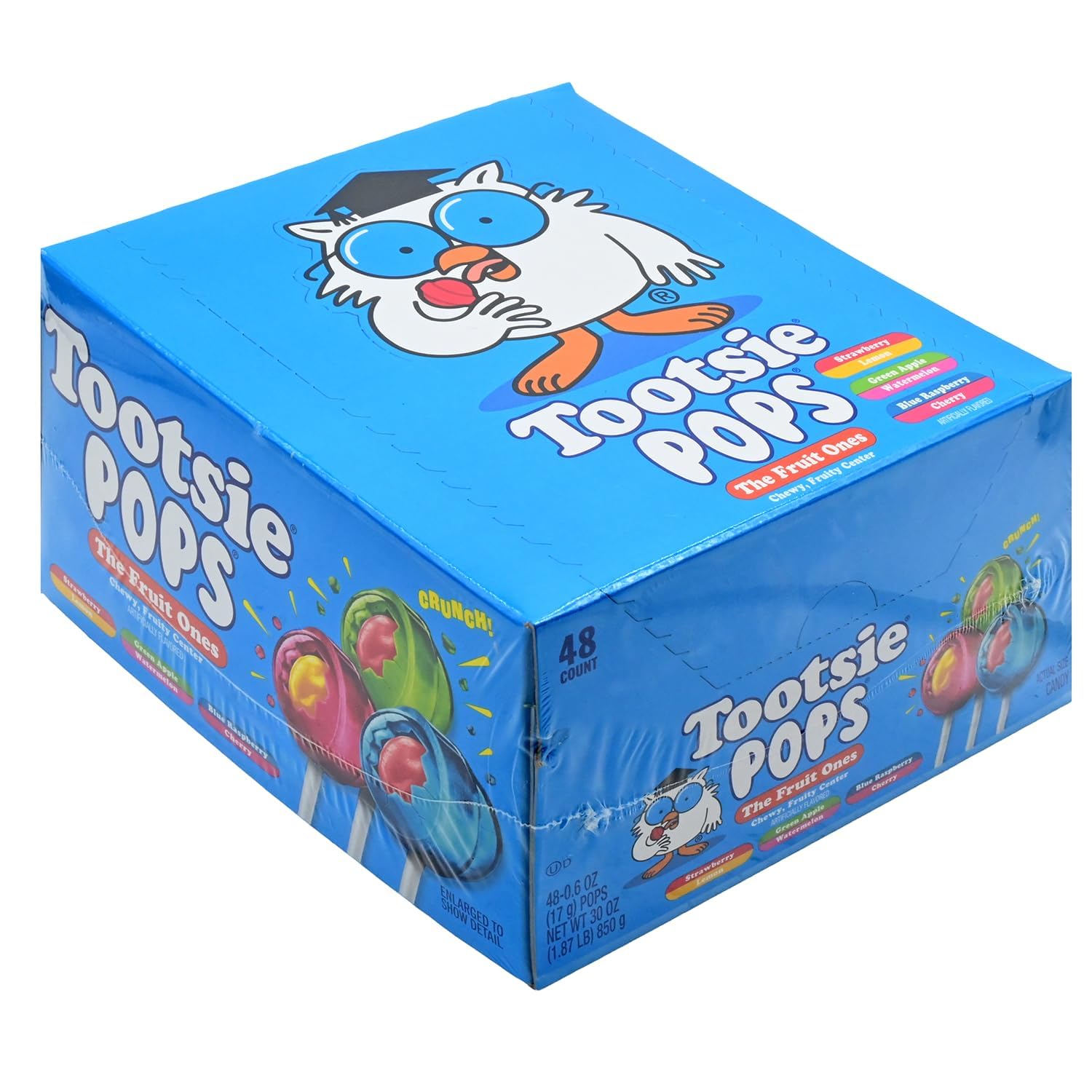 Amazon.com : Tootsie Pops The Fruit Ones, Assorted Fruit Flavored