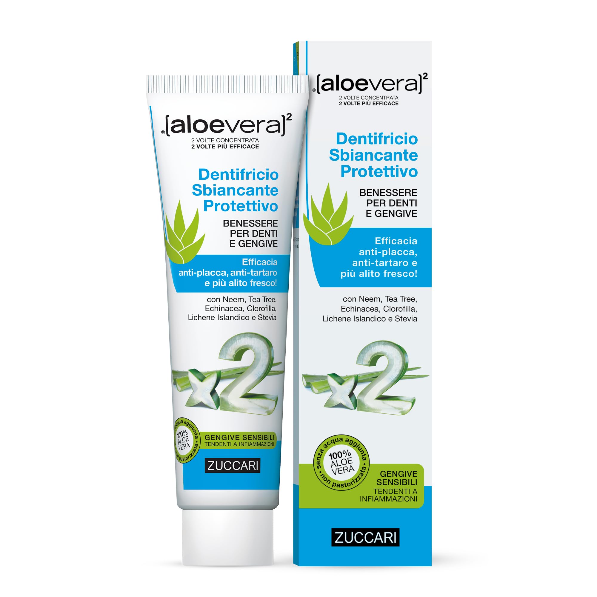 ZUCCARIProtective Whitening Toothpaste - 100mlo tube