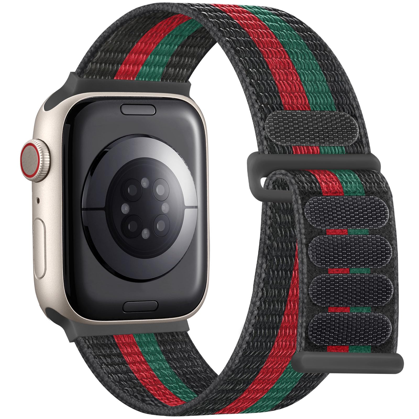 Lenrao Soft Nylon Sport Loop Compatible with Apple Watch Bands Women Men