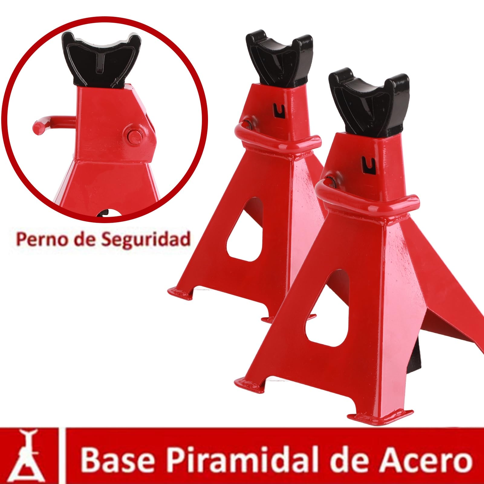 Dioche Supporti per Auto per Veicoli Supporto per Supporto per Automobili capacità di Carico di 0,5 Tonnellate Misura Universale Ad Alta Resistenza per Veicoli