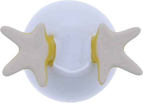 Miniatura 6 de BIA Cordon Bleu blanco pollo Footed huevera con amarillo pies, juego de 4