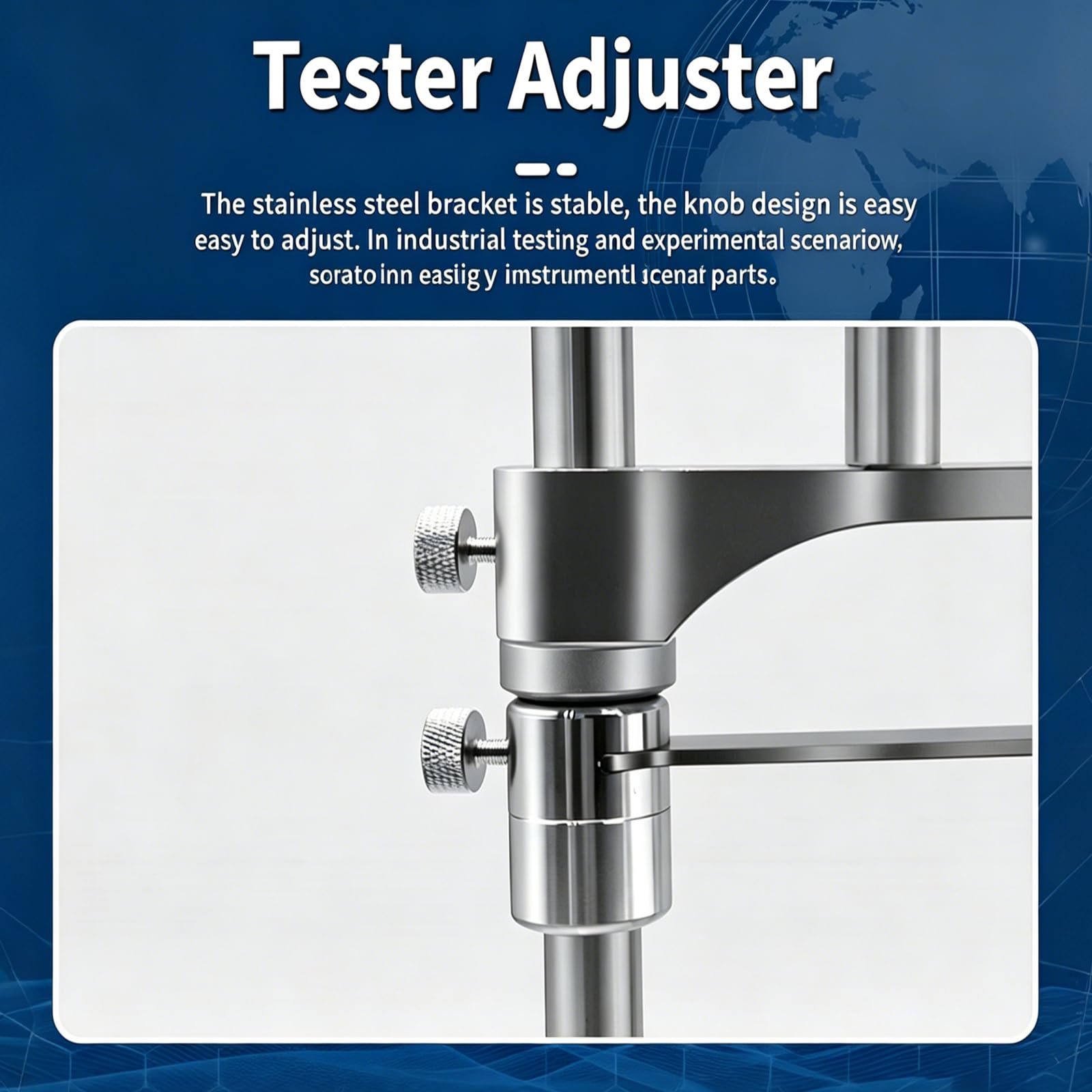 Powder Repose Winkeltester, Edelstahl Messgerät für Partikelfluss, inklusive Bürste und Stahllineal, ideal für industrielle Anwendungen