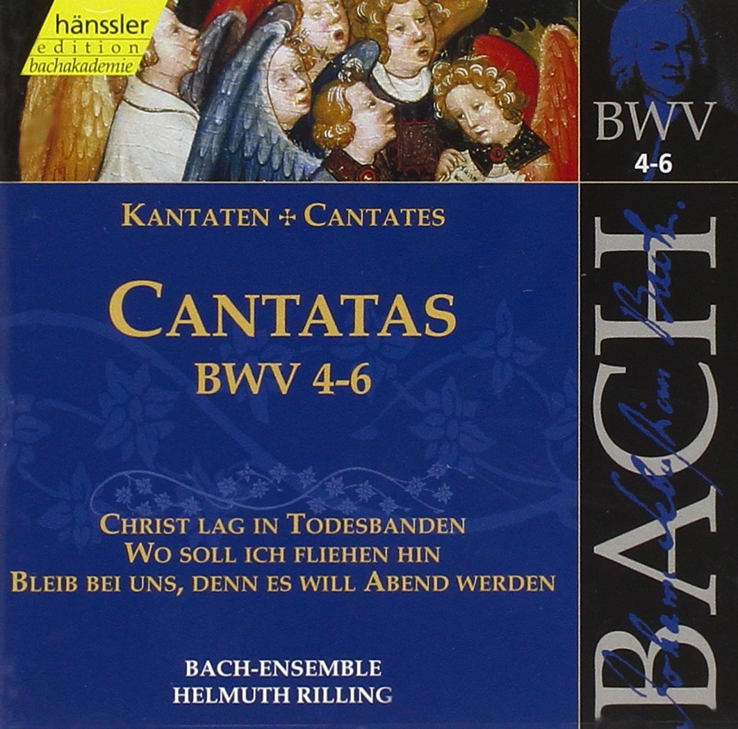 Bach: Cantatas, BWV 4-6 (Edition Bachakademie Vol 2) /Rilling