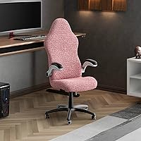 Vista 2 de PAULATO BY GA.I.CO. Funda elástica para silla de oficina y juegos, funda elástica para silla de escritorio para computadora con cremallera, fundas