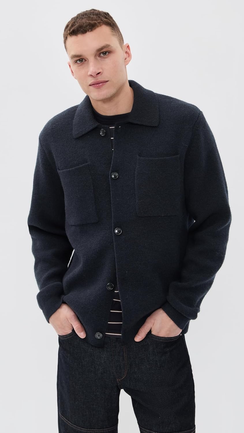 Les Deux Men's Fischer Milano Knit Overshirt - Image 2