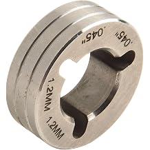 Knurled V-Groove Drive Rolls for Miller MIG Welder Wire Feeder, Bearing Steel Wire Feed Roller for Clarke SIP MIG100 to 200, .030 .035 .045 Inch Sizes#4