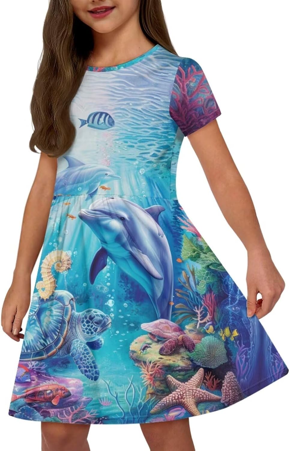 Uourmeti Casual Dress for Kids 23 Girls Summer Dresses