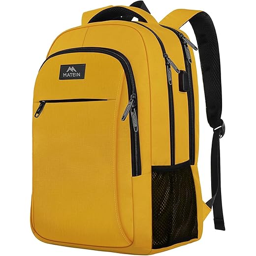 MATEIN 15.6" Laptop Backpack with USB