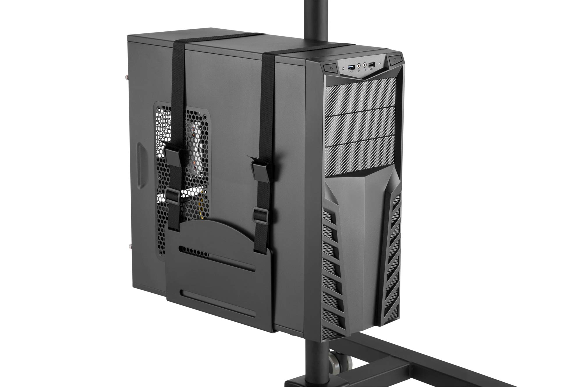 Mobiel werkstation 500x600mm. met kast en toetsenbordlade