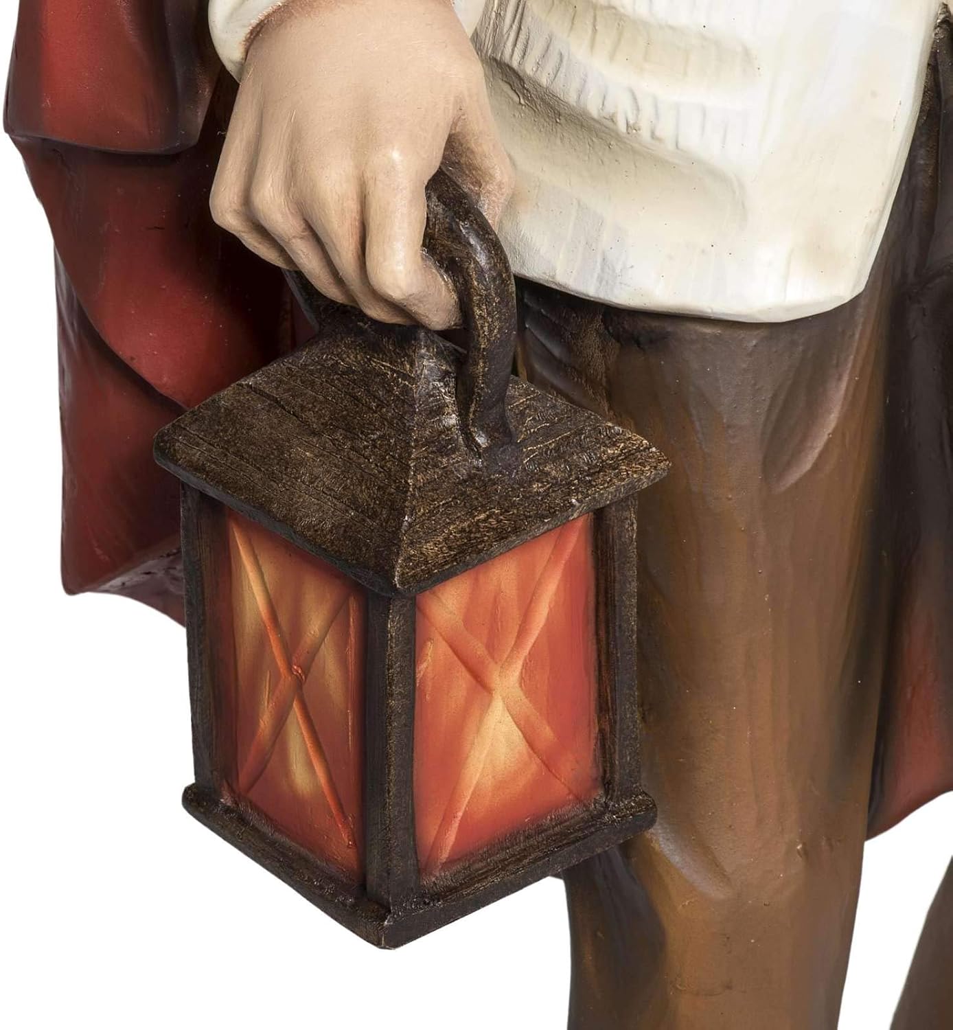 Holyart Nativity Scene Fiberglass Figurine, Shepherd with Bread 60 cm
