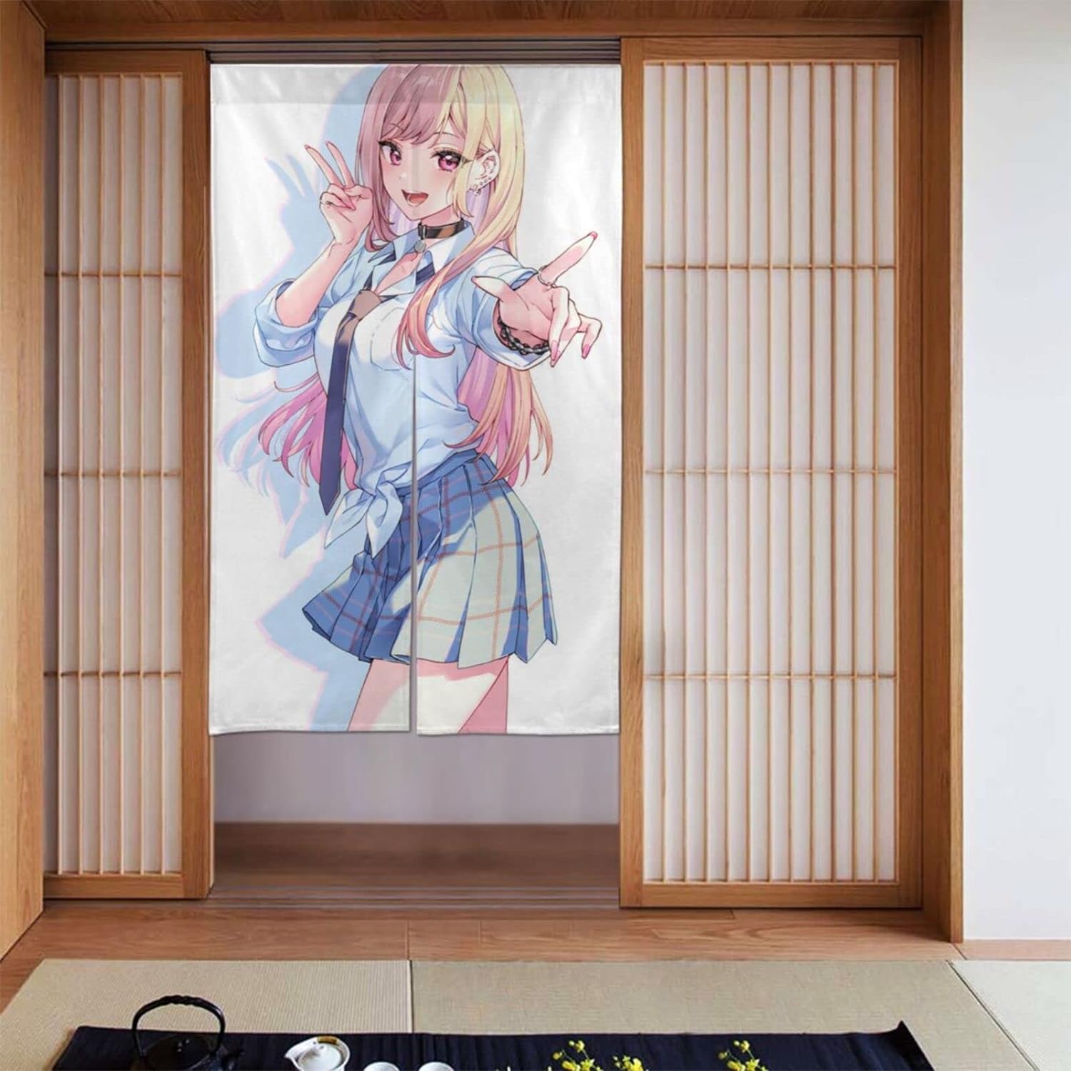 未開封未使用！レトロのれん スキルスクリーン No.69 ウインク Amazon.co.jp: 昭和レトロ 玉のれん ビーズ暖簾 スキル