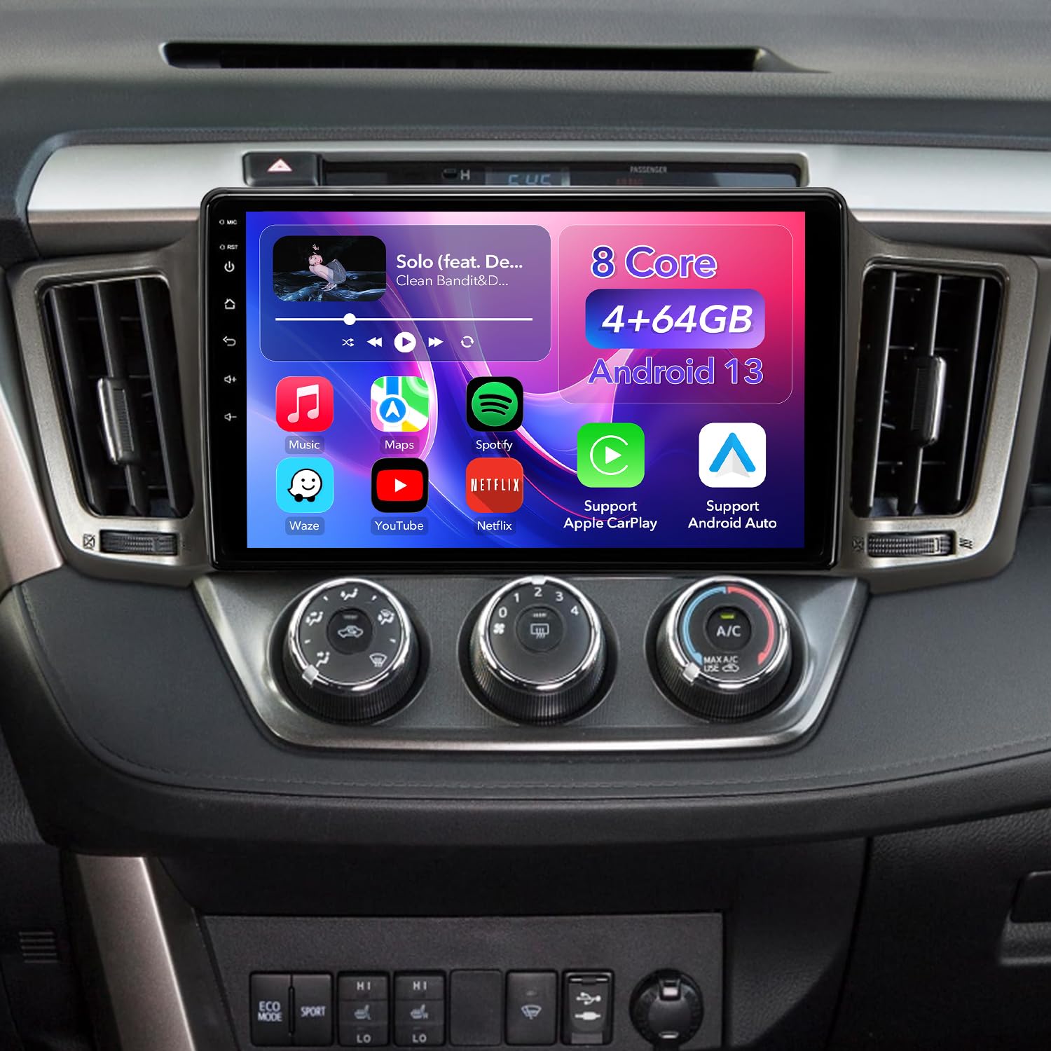 ZZH 8 Core 4+64GB Car Radio Stereo - vehicle gps | Mubboo