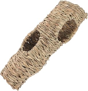 CORHAD Brinquedo De Palha Túnel Brinquedos Hamster Esconderijo Túnel Animal De Estimação Túnel De Dormir Tecido Túnel De Animal De Estimação Túnel De Hamster Tubos De Hamster Túnel De