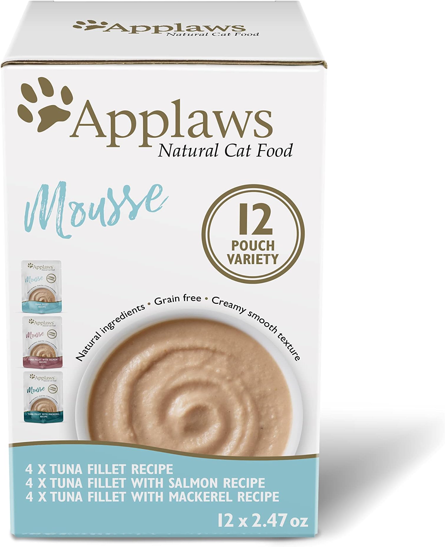 Applaws Wet Cat Food, 12 Count, Limited Ingredient Wet Cat